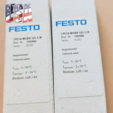 1PC FESTO-CPE14-M1BH-5JS-1/8 196940 solenoid valve