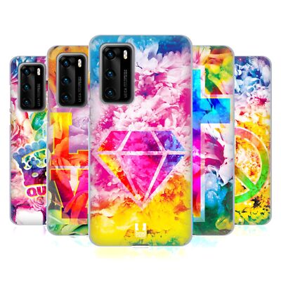 HEAD CASE DESIGNS COLOURFUL FLORALS SOFT GEL CASE FOR HUAWEI PHONES 4