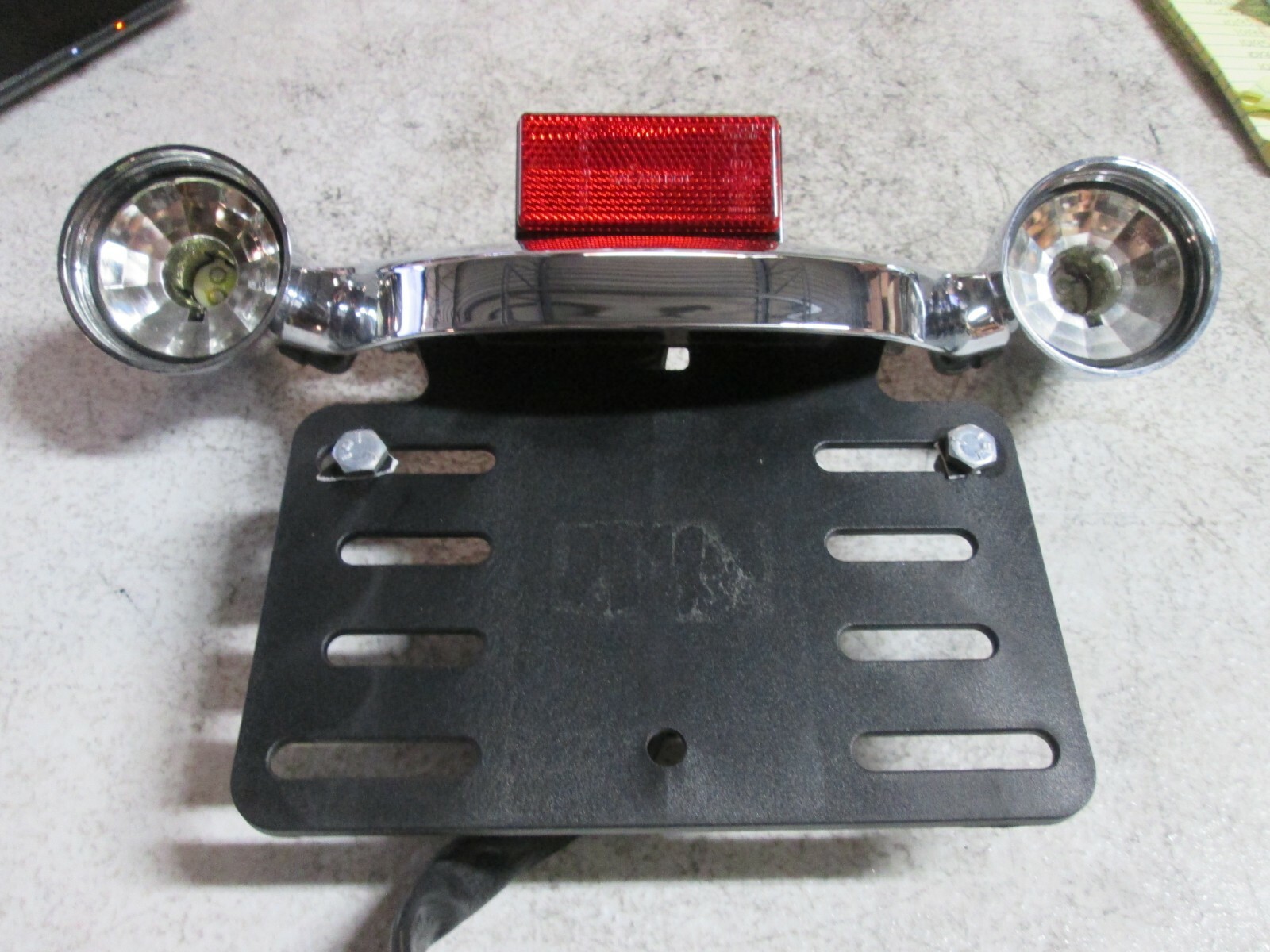 Harley Davidson 2015 Road Glide Chrome Rear Signal Light Bar w/ Lights eBay