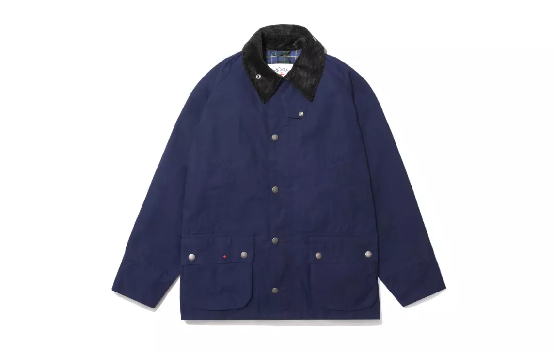 Mサイズ navy Noah Barbour Dry Bedale Jacket