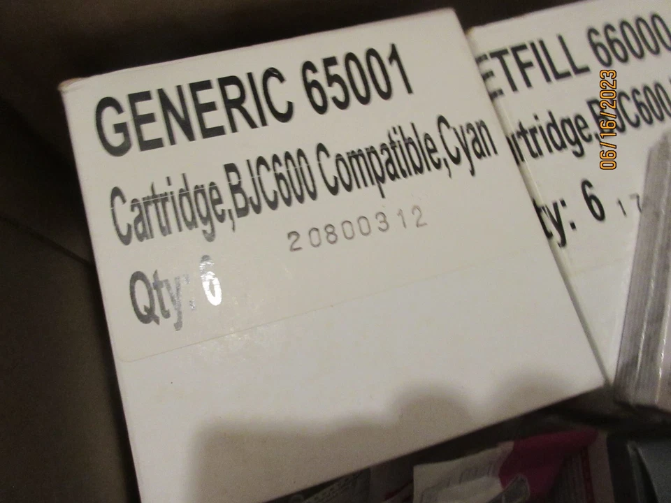 New-Old-Stock NOS Huge Lot SEALED Ink Cartridge Mixed Lot Expired? Cartridges - Image 2 of 4