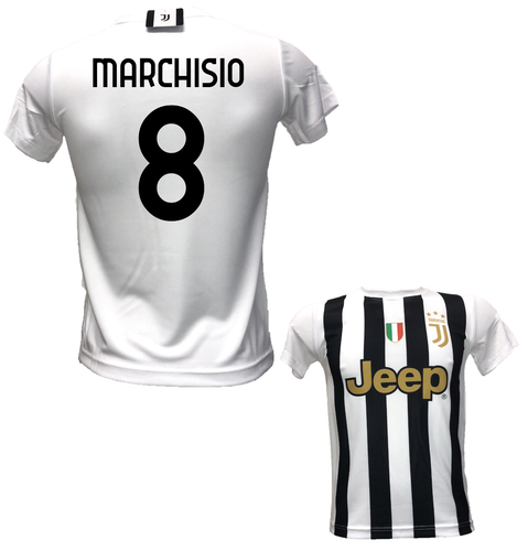 MAGLIA MARCHISIO 8 PRODOTTO UFFICIALE JUVENTUS STAGIONE 2020-2021 | eBay