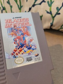 BLADES OF STEEL Original Nintendo NES Game 