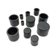 Rubber End Blanking Caps Black Silicone Pipe Bungs Seal Covers ID 2.8mm-60.5mm