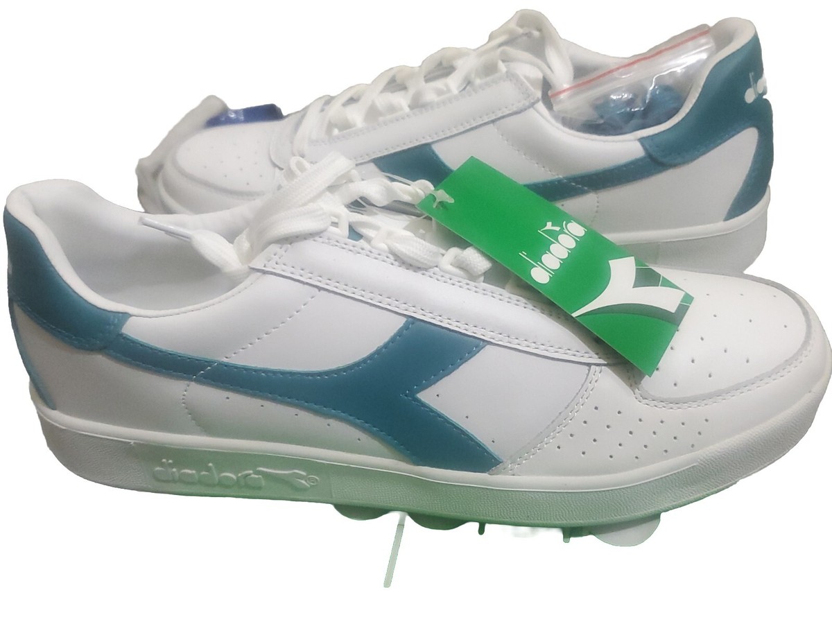 NEW DIADORA men\'s b.elite star tennis shoes in white/blue Diadora B Elite Star: Stability Meets Flexibility | TikTok main image 2