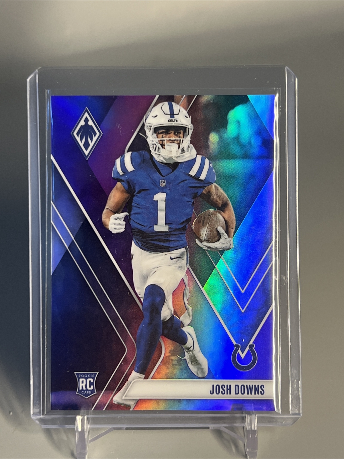 2023 Panini Phoenix JOSH DOWNS Purple Refractor /125 RC #138 COLTS Hot Player🔥