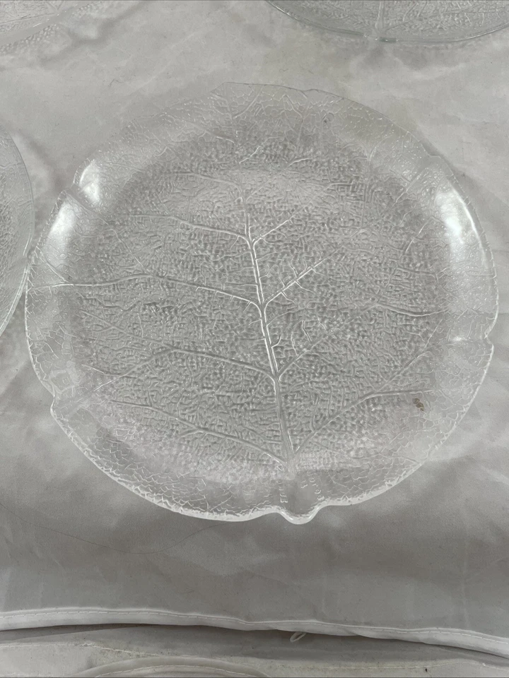 "Juego de 6 platos de ensalada ARCOROC FRANCE ASPEN 7,25"" VIDRIO REDONDO" Foto 2 de 4