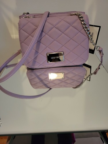 nine west purse purple