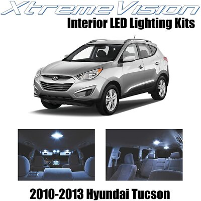 XtremeVision Interior LED for Hyundai Tucson 2010-2013 (7 pcs)