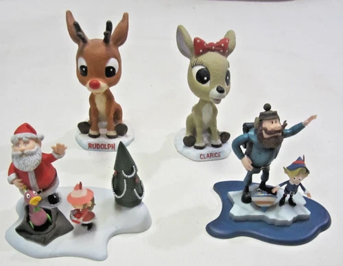 RUDOLPH CLARICE BD&A BOBBLE HEADS ISLAND OF MISFIT TOYS RESIN STATUE UKON HERMEY