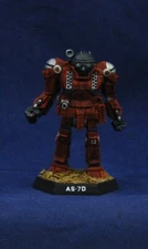 Painted AS-7D Atlas, House Kurita FASA Battletech Ral Partha, Catalyst OOP Metal