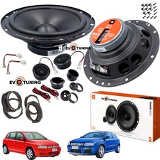 Kit 4 Casse Altoparlanti JBL Anteriori +Adattatori per Fiat Stilo 200W