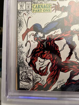 AMAZING SPIDER-MAN #361 CGC 7.5 1ST appearance of CARNAGE custom
