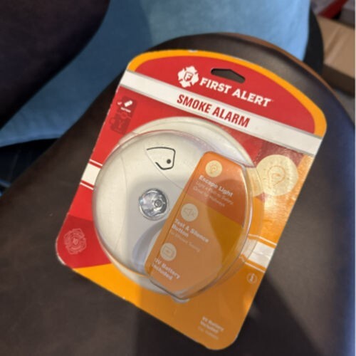 First Alert 2024 Safe Home Ionization Smoke Alarm with Escape Light