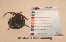 Heroclix Deathstroke 028 USED DC Crisis Single Figure