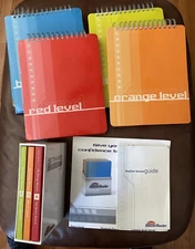 Hooked on Phonics Master Reader Levels Set Blue Green Orange Red Includes CD's