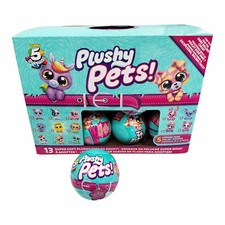 1 Stück ZURU Plushy Pets Surprise Plüschtiere Zum Sammeln Mit 5 Überraschungen