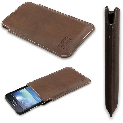 Étui Coulissant Caseroxx Pour Doro 6030/6031/6050/6051 - Cuir Artificiel Vert, Pratique Et élégant