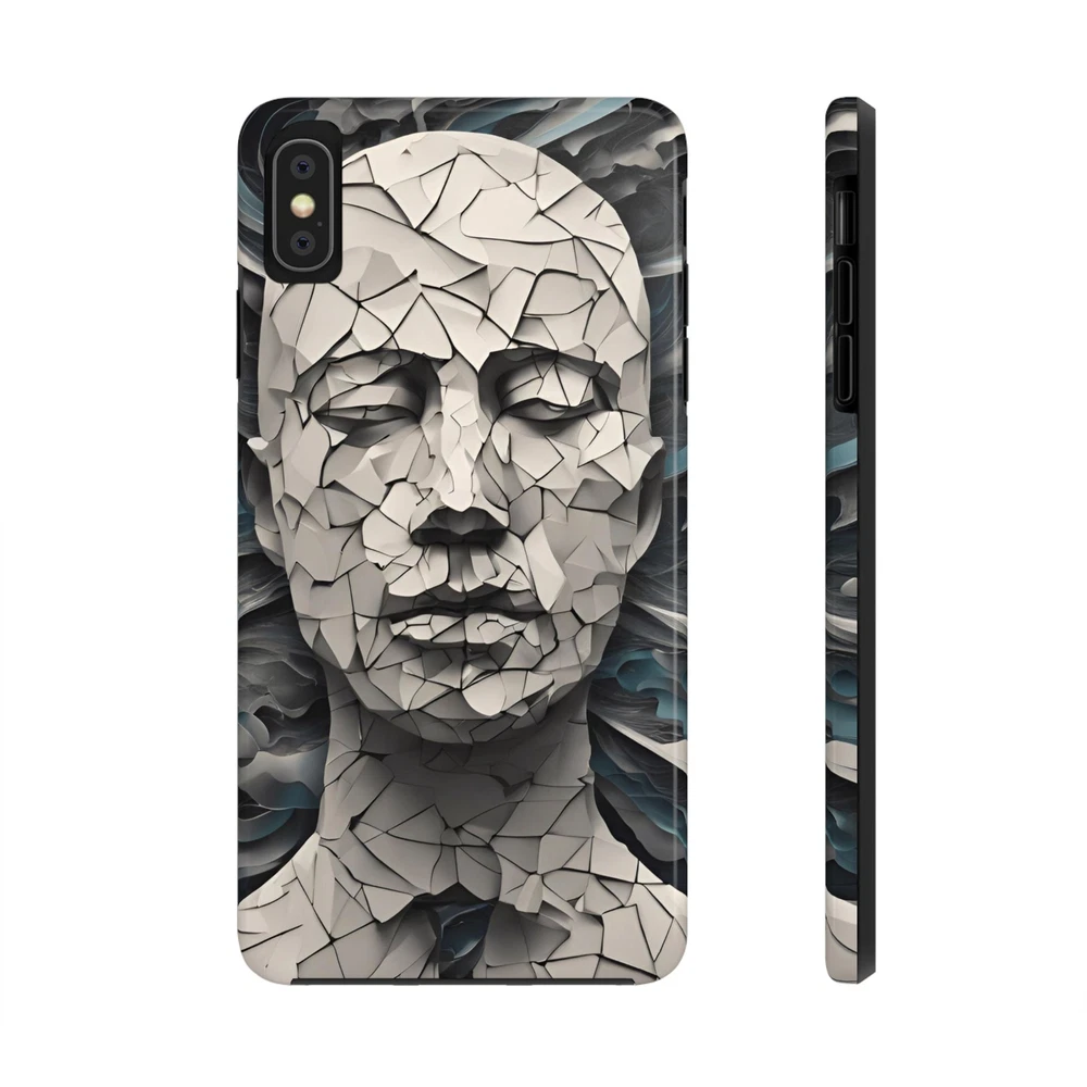 Abstract Art Surreal Man Phone Case Durable for iPhone Samsung