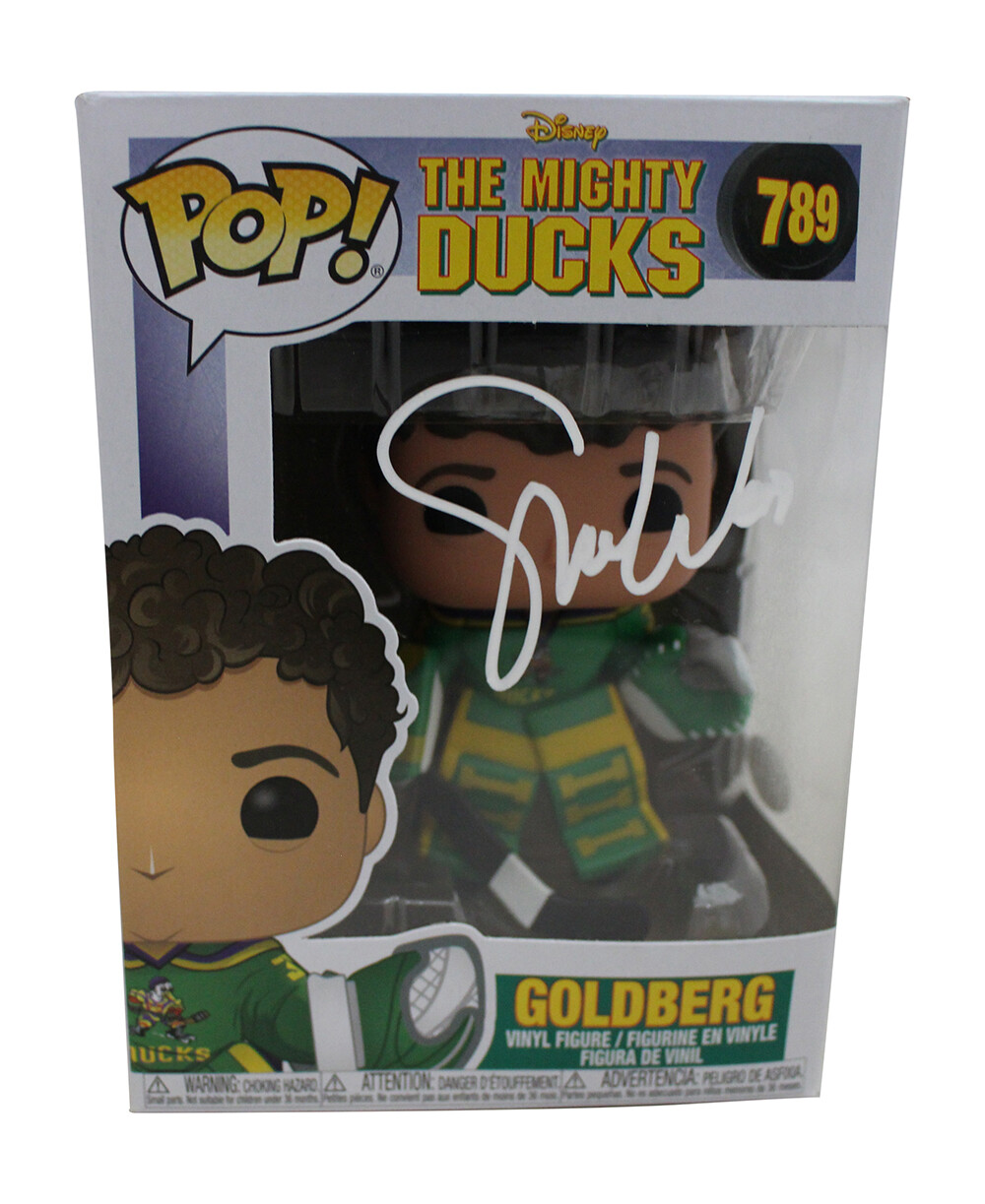 Shaun Weiss Autographed Signed Mighty Ducks Funko Pop #789 Goldberg Beckett 