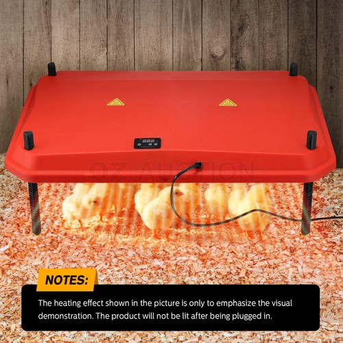 Chick Brooder Heating Plate Warmer Chicken Coop Brooding Heater Poultry Duckling - Picture 4 of 61