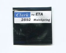 ETA 2892 Main Spring "CLARK" Fits many ETA Movements