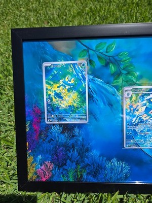 17.水狐様　オーダー Froakie Frogadier Greninja EX Chaos Rising 8.5 x 14
