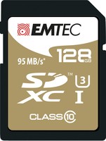 EMTEC ECMSD128GXC10SP 128GB SDXC Klasse 10 95 MB/s 90 Schwarz ~D~