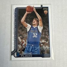 Topps 2025-26 Topps Cooper Flagg Rookie #201 Dallas Mavericks Basketball