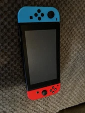 Nintendo Switch with Neon Blue and Neon Red Joy-Con (HAC-001-01)