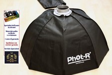 Phot-R Softbox Beauty Octagonal 75cm Packable Professional Socket Bowens