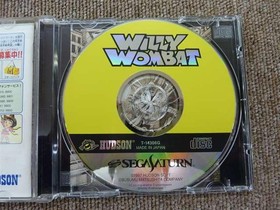 HUDSON WILLY WOMBAT SEGA SATURN SOFT