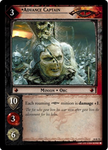 Advance Captain Mint/Near Mint LOTR: Mount Doom
