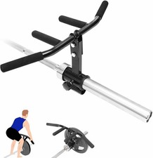T Bar Row Landmine Attachment: T Bar Row Handle for 2In Olympic Barbell  1In...