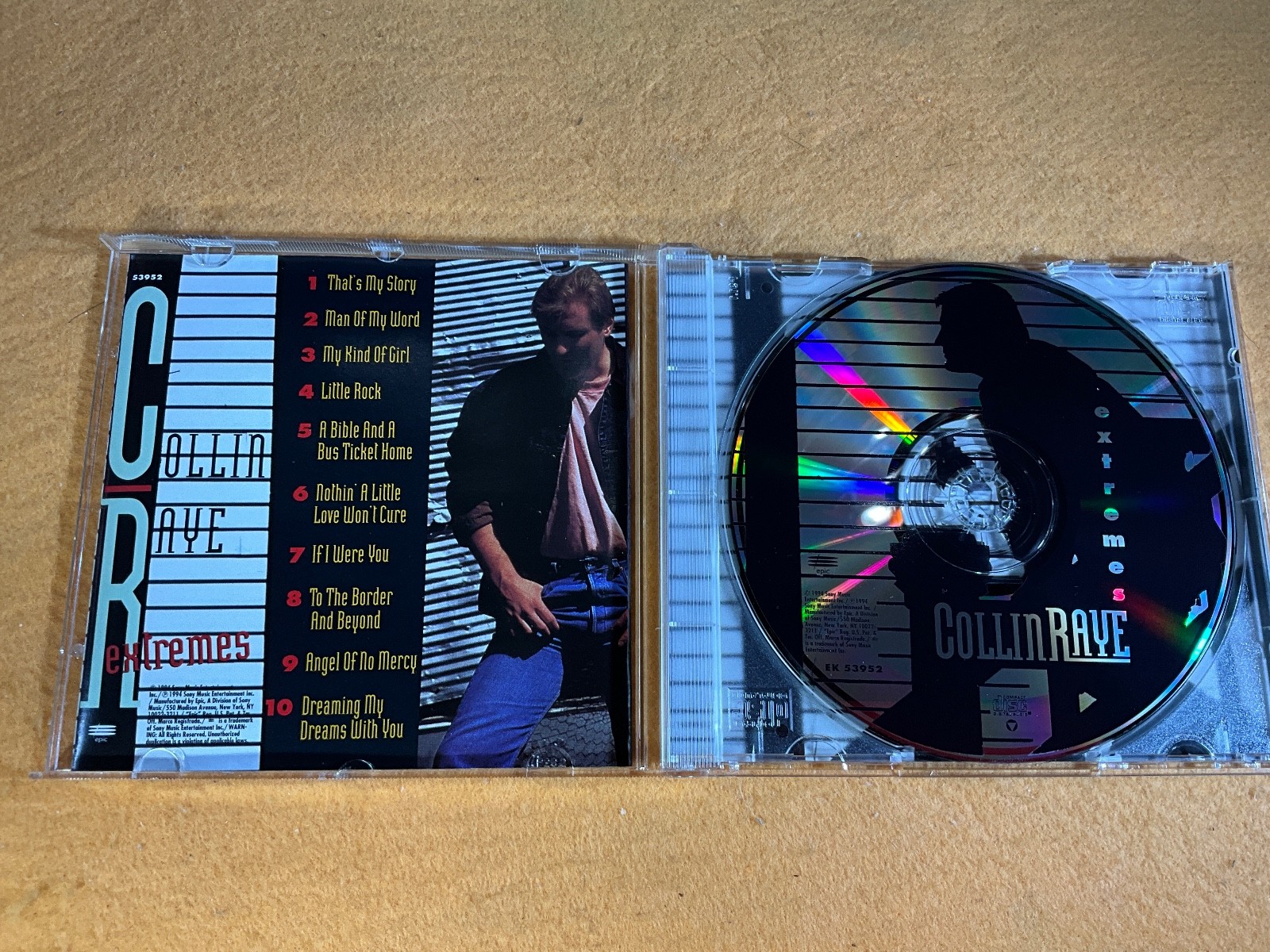K13-42 COLLIN RAYE Extremes - 1994 - EPIC EK 53952 - CD - COUNTRY