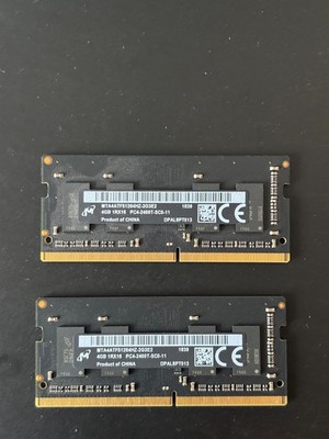 MTA4ATF51264HZ-2G3E2 - 8GB (2x4GB) PC4-2400T Memory Module iMac 21.5 2012 A1418