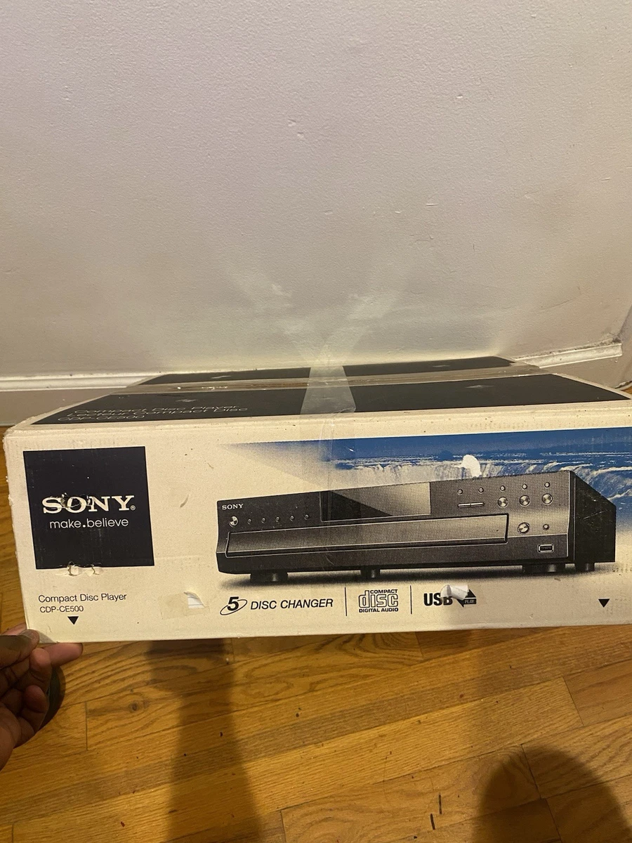 Sony 5-9 CD Changer Capacity Home Audio CD Players & Recorders MP3