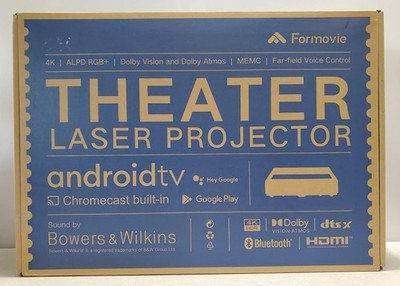 Formovie L206FGN  Ultra Short Throw 4K Laser Projector with B &W Premium Sound
