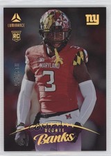 2023 Panini Luminance Rookie Purple 19/175 Deonte Banks #158 zi1