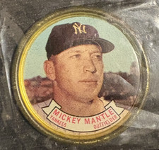 1964 Topps Coins #120 Mickey Mantle HOF New York Yankees