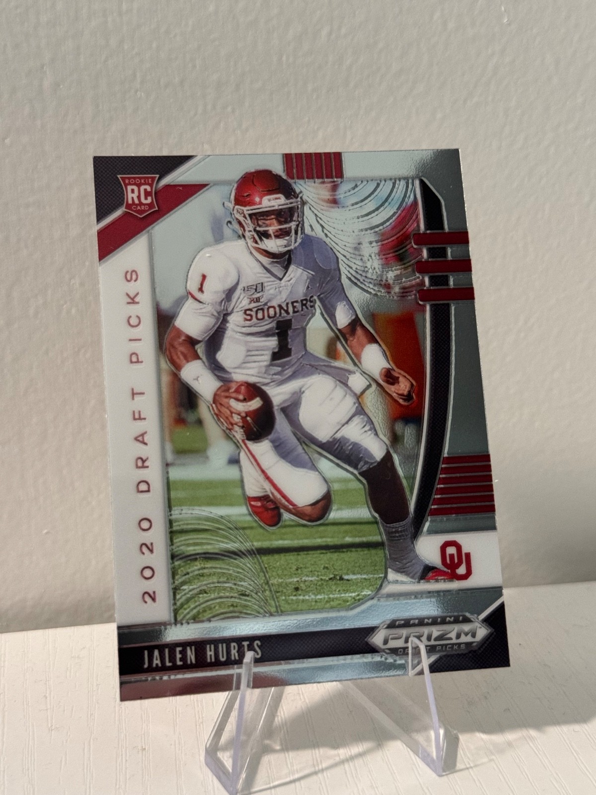 2020 Panini Prizm Draft Picks - Draft Picks Rookies Jalen Hurts #129 (RC)