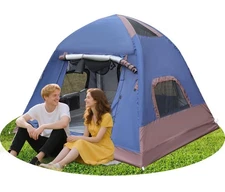 1-2 Person Inflatable Tent, 60 Second Easy Setup Blow Up Air Tent for Camping...