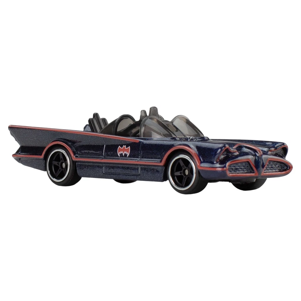 BATMAN modello auto BATMAN CLASSIC TV SERIE BATMOBILE POP CULTURE 1/64 8cm JBL83 - Immagine 2 di 4