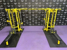 Life Fitness Signature Series MJ8 Jungle Gym w/Dual Pulley Lat Pulldown Low Row