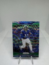 2024 Panini Prizm - Fireworks Derrick Henry #10 Green Wave Prizm