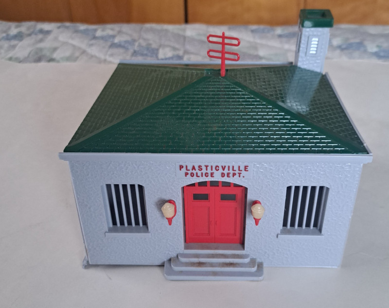 Vintage 1950’s Plasticville Police Dept Kit