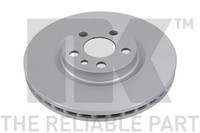2X Bremsscheibe NK 319942 FüR CitroËN Fiat Lancia 221 Expert 806 Scudo Peugeot 1