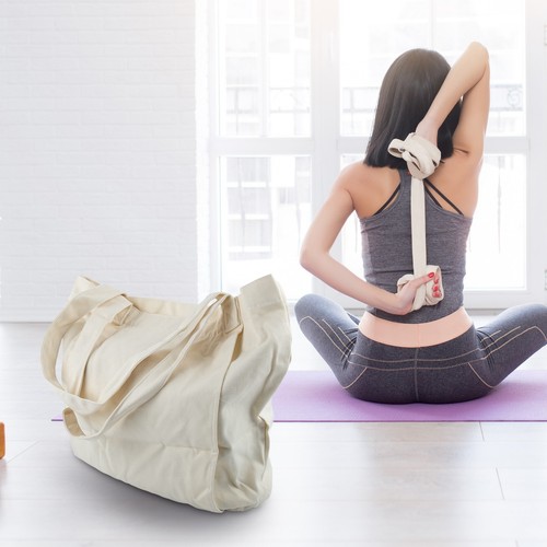 Simplistic yet Functional Canvas Carrier Bag for All Your Fitness Needs - Picture 14 of 66