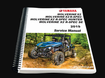 Yamaha 2019 Wolverine X2 YX85E ATV Work Shop Service Manual: 555 Pages