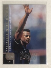 1998 Upper Deck - Game Dated Rickey Henderson #211